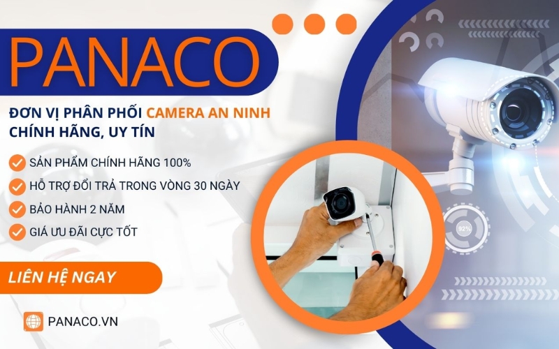 Công ty phân phối và lắp đặt camera PANACO