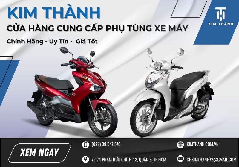 Shop phụ tùng xe máy Kim Thành