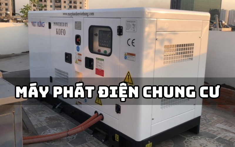 máy phát điện cho chung cư